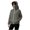 Gray, variant on Woman's Thin Waterproof Spring And Summer Jackets For Sports Hiking And Casual Wear Featuring A Hood Long Sleeves High Collar Zippered Pockets
