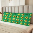 thumbnail image 2 of Balery Cartoon Fruit 1 Funda Protectora para Almohada Corporal de Algodón Hipoalergénico con Cierre(55 x 21 pulgadas), Almohadas No Incluidas, 2 of 7
