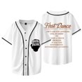thumbnail image 1 of Veste de Baseball Maddox Batson Tracklist Tee Première Danse Merch Été Unisexe T-Shirts à Manches Courtes, 1 of 6