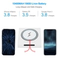 thumbnail image 5 of Qi Wireless Charger 10400mAh Power Bank 5W Wireless Charger Pad 2.1A USB Charge Port Portable Battery Charger for iPhone XS MAX XR Galaxy S10 S9+ Note 9, 5 of 10