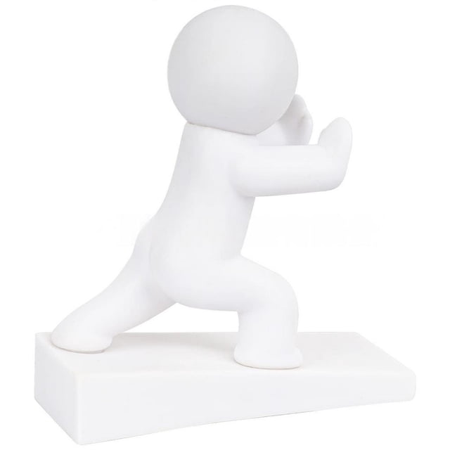 Lttoisl Funny Cartoon Humanoid Door Stopper, Creative Action Figure Door Stop, Non-Slip Anti-Collision Wedge for Home, Bedroom & Office Decor, Decorative Animal Design