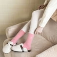 thumbnail image 3 of Guardurnaity Conjunto de 5 pares de pijamas de felpa con detalle de nudo de poliéster para mujer, cómodos y suaves, para el hogar, tallas S Medias, 3 of 6