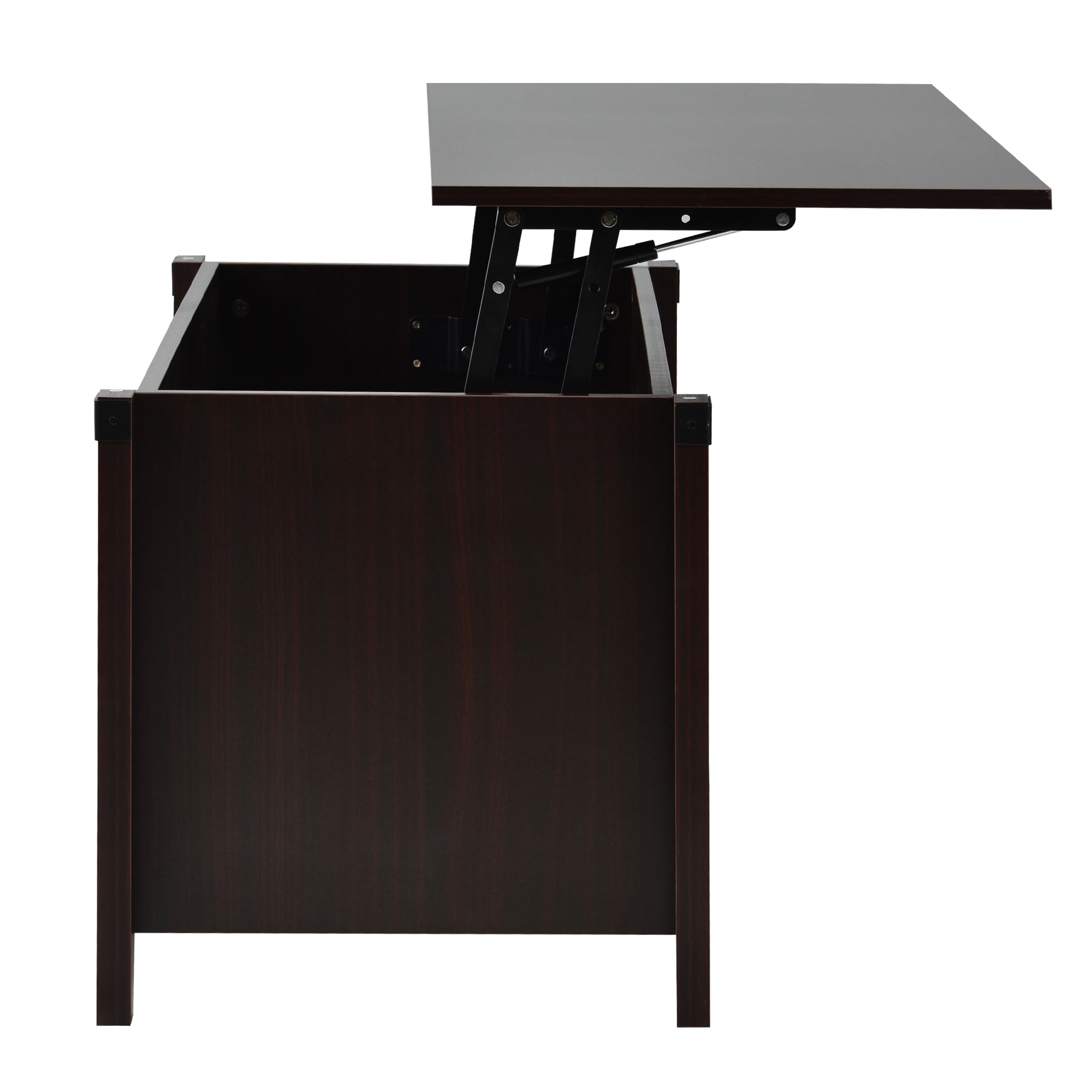 Private Jungle Multipurpose Coffee Table with Drawers,Open shelf and Storage,Lifting Top Table for Living Room,Cherry Private Jungle Multipurpose Coffee Table with Drawers,Open shelf and Storage,Lifting Top Table for Living Room,Cherry