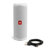 Open Box JBL Flip 5 White Portable Bluetooth Speaker