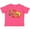 Vintage Hot Pink, variant on Inktastic Black History Month Africa in Red Yellow and Green Boys or Girls Toddler T-Shirt
