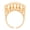 02 Round Beads Tassel N1062, variant on Womens Open Rings Electroplated Copper Geometric Ring Tassel And Circle Lines Design Fashion Jewelry Open Band