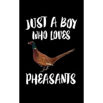 Just A Boy Who Loves Pheasants: Animal Nature Collection (Paperback)