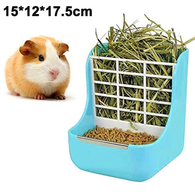 Comedero para conejos, cobayas, heno, cestas de alimentación, heno y comederos para conejos, cobayas, chinchillas y otros animales pequeños Zhivalor 220909-2
