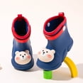 thumbnail image 4 of Toddler Rain Boots for Boys Waterproof Kids 3D BEAR EVA Boots, 4 of 5