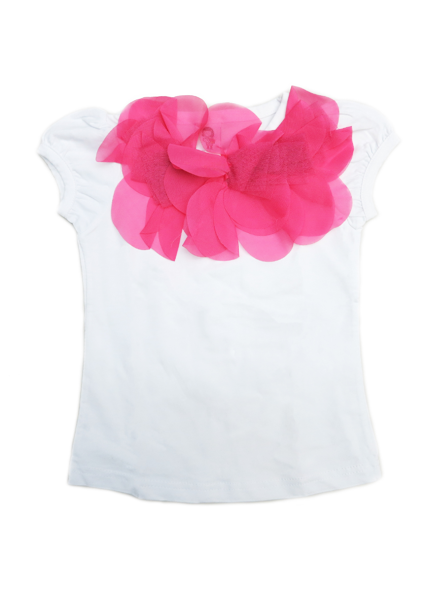 hot pink ruffle shirt