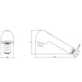 thumbnail image 3 of Dura Faucet DF-RK800-SN RV Kitchen Faucet Pull-Out Sprayer Replacement (Brushed Satin Nickel), 3 of 5