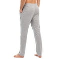 thumbnail image 4 of FOCUSSEXY Mens Soft Pant Sleep Pajama Mens Cotton Pajama Pants Mens Sleepwear Loungewear Clothing Pajama Lounge Pant with Drawstring, 4 of 7