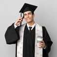 thumbnail image 5 of Easygdp Cute Pigs Unisex Adult Graduation Stole Shawl 36" Long for Academic Commencements Shawl-Sharp Corner, 5 of 7