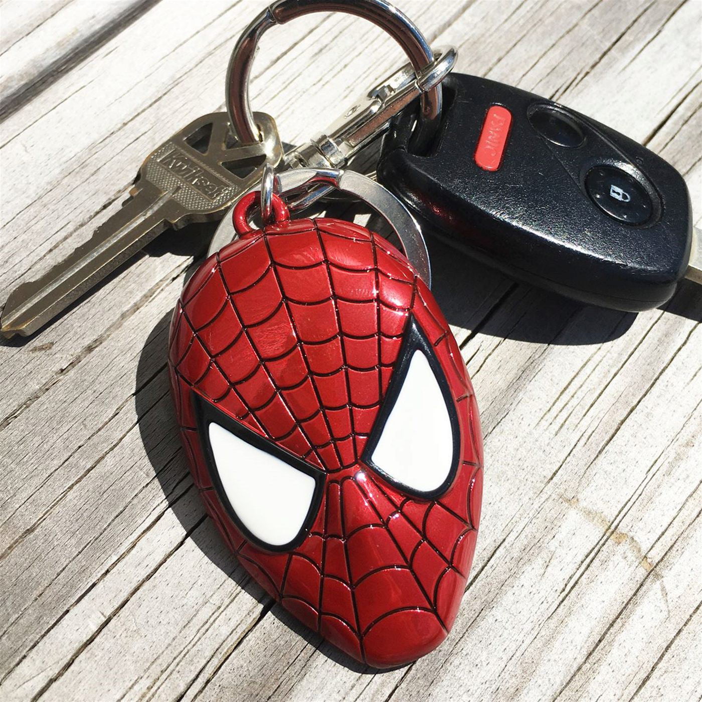 Spiderman Comic Collectible Key chain cosplay simbiote collect B Spider man 