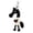 as the picture shows, variant on Horse Keychain Cute Pendant Year Of Purse Charm Soft Design Feature Lightweight Clip On Function Fashion