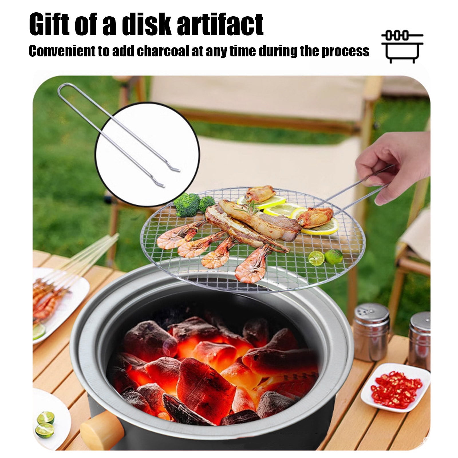 VBODN Grill Utensils, Grill Accessories BBQ Set Gifts, Grill Tools Grilling Accessories, Barbecue Utensils Tool Kit Gift for Grilling Lover Outdoor