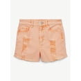 thumbnail image 4 of Justice Girls Fashion Denim Shorts, Sizes 6-18, Slim & Plus, 4 of 6