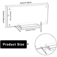 thumbnail image 6 of 3 Sets Clear Dollar Bill Frame Currency Frame Display Transparent Dollar Bill Collection Frame, 6 of 6