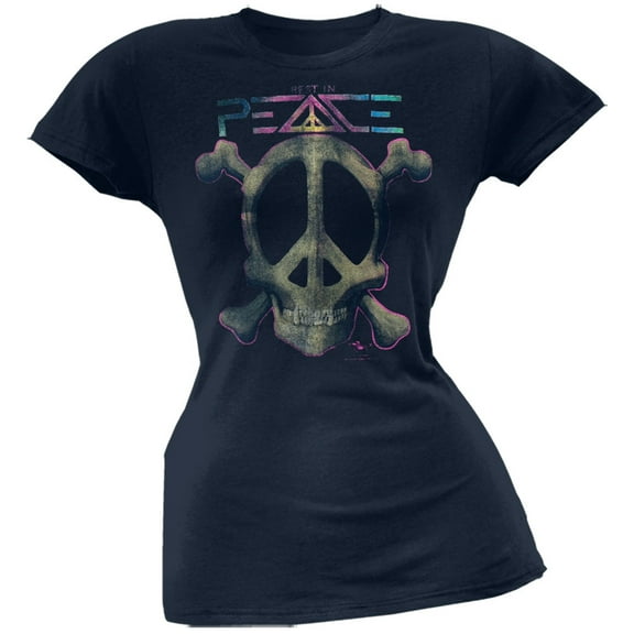 Grateful Dead Women's Juniors R.I.P. Short Sleeve T Shirt