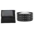 thumbnail image 2 of Close Up Filter Kit 4 in 1+1 +2 +4 +10, Macro Filter Accessory Close up Lens Filter Kit Set with Lens Filter Pouch for Digital Camera Photo, 2 of 7