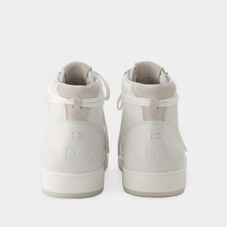 スニーカー Luol Hi Top Sneakers - A Cold Wall - Leather - White A-Cold-Wall* Male Luol Hi Top Sneakers - Leather - White