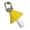 Yellow, variant on Adorable Colorful Mushroom Keychain Cute Resin Bag Charm For Keys Backpacks Gifts Lightweight Sturdy User Friendly Accessories