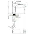 thumbnail image 4 of Imaginations Américaines 18.25 pouces W Ensemble d'évier Undermount Blanc, 4 of 9