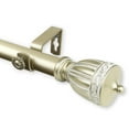 thumbnail image 2 of Rod Desyne Debussy 1" Curtain Rod - Light Gold, 2 of 2