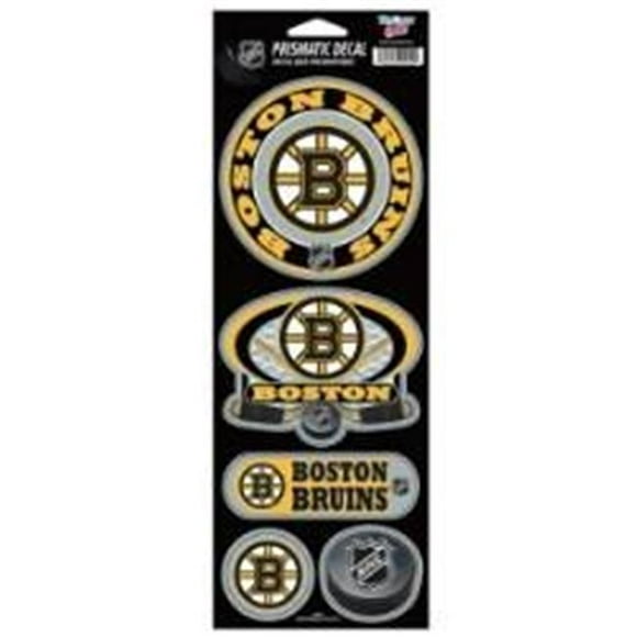 Boston Bruins Stickers Prismatiques