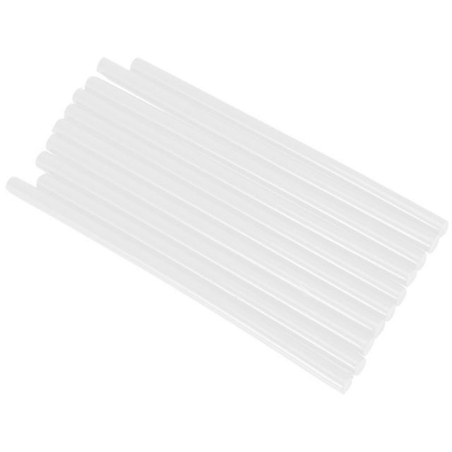 Rdeghly 10 Pcs/Ensemble 7 * 150mm Colle Adhésive Colorée pour Pistolet Électrique 20W, Bâtons de Colle, Bâton de Colle