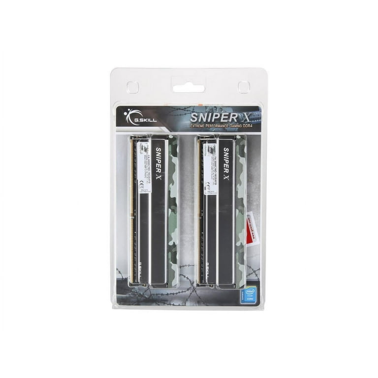 SNIPERX GSKILL DDR-3000 16GB（8GB×2） G.SKILL Sniper X Series 16GB (2 x 8GB) DDR4 3000 (PC4 24000