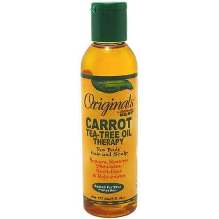 6 Pack - Africa's Best Originals Carrot Tea-Tree Oil Therapy 6 (Africa's Best Carrot Oil Cream)