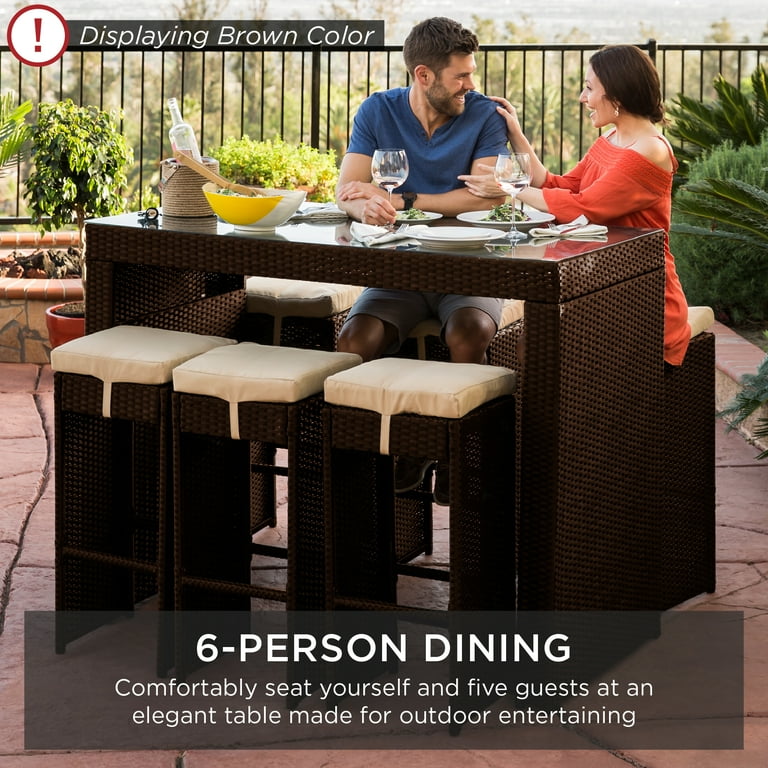 6 person bar table hotsell