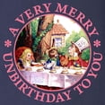 thumbnail image 3 of CafePress - A Very Merry Unbirthday To You Long Sleeve Dark T - Long Sleeve Dark T-Shirt, 3 of 4