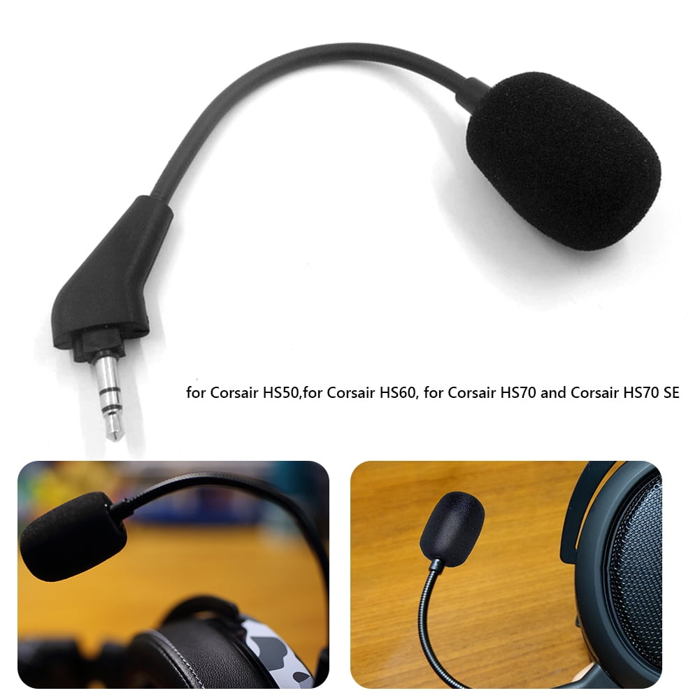 formule zwak Bovenstaande ONRP Replacement Game Microphone for Corsair HS50/HS60/HS70/HS70 SE Gaming  Headset - Walmart.com