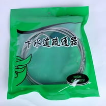 ACDANC Steel 25ft Silver Manual Drain Snake Clog Remover Pack