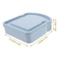 thumbnail image 2 of 4pcs Sandwich Storage Cases Toast Case with Lid Portable Toast Container, 2 of 8