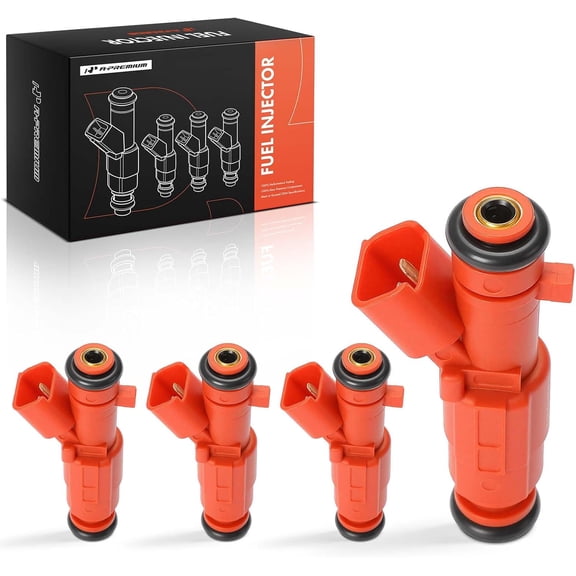 A-Premium Fuel Injectors Compatible with Hyundai Elantra 2011-2015, Elantra GT 2013, Elantra Coupe 2013 & Kia Forte 2015, Soul 2012-2013, 1.8L 2.0L, Replace# 35310-2E000, 353102E000
