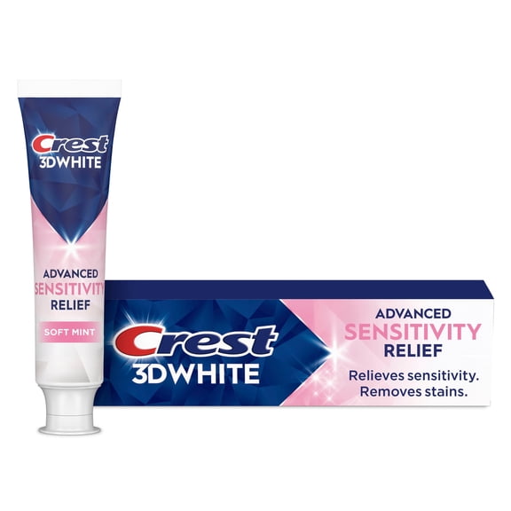 Crest 3DWhite Advanced Sensitivity Relief, 3.3 oz