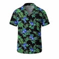 thumbnail image 5 of Purcolt Mens Hawaiian Shirt Short Sleeve Button Down Shirts Tropical Floral Summer Beach Shirts, 5 of 8