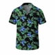 thumbnail image 5 of Blusa y camisa de manga corta con cuello vuelto para hombre, camisa hawaiana de manga corta con estampado de verano para playa, blusa, camisa para hombre, tops de poliéster, 5 of 8