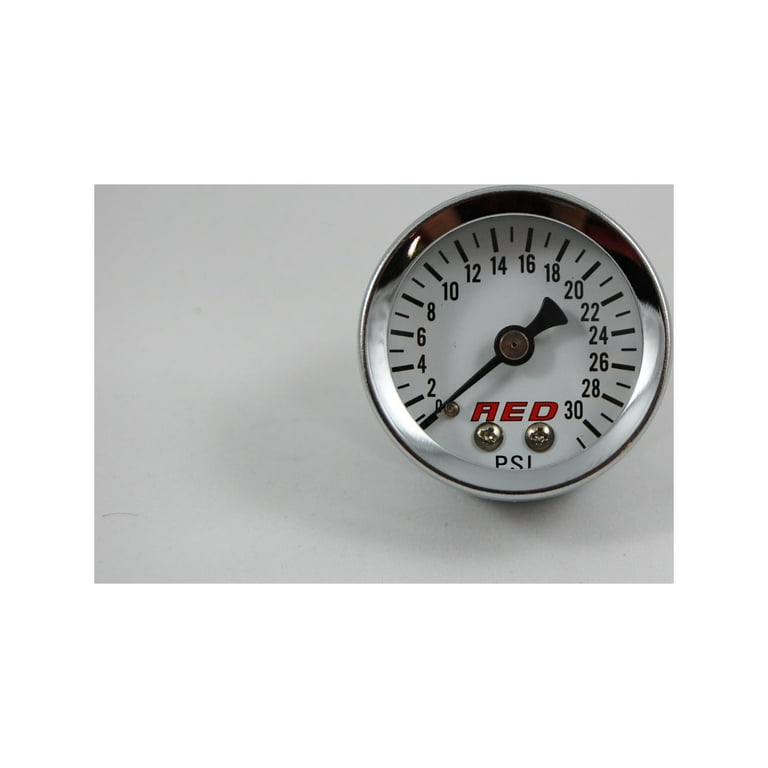 AED Performance 1-1/2 Fuel Pressure Gauge 0-30psi 6102 AED Performance 1-1/2 Fuel Pressure Gauge 0-30psi 6102