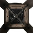 thumbnail image 3 of Andeworld Furniture Swivel Metal Bar Stools Kitchen Counter Height Stools Industrial Barstools Set of 4 (Swivel 30 inch,Matte Black Wooden), 3 of 7
