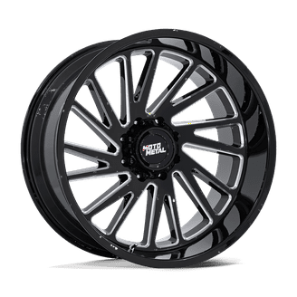 Moto Metal MO961 Satin Black 18x10 8x6.5 -24mm (MO96181080724N