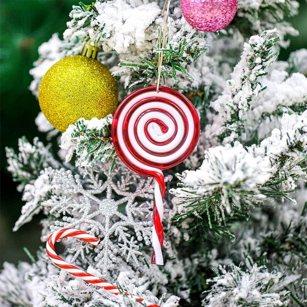Confiseries de Noël : cannes, sucres d'orge, sucettes, bonbons