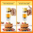 thumbnail image 7 of Glass Honey Dispenser No Drip - 9 OZ Honey Pot Honey Jar with Handle - Maple Syrup Dispenser，2026 New Design Maple Syrup Dispenser, 7 of 7