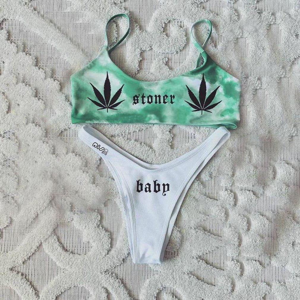 BJYX Print Sports Bikini Set Walmart Canada