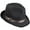 Black, variant on Men Women Fedora Hat Breathable Soft Cool Fedora Jazz Hat Summer Outdoor Beach Sun Cap
