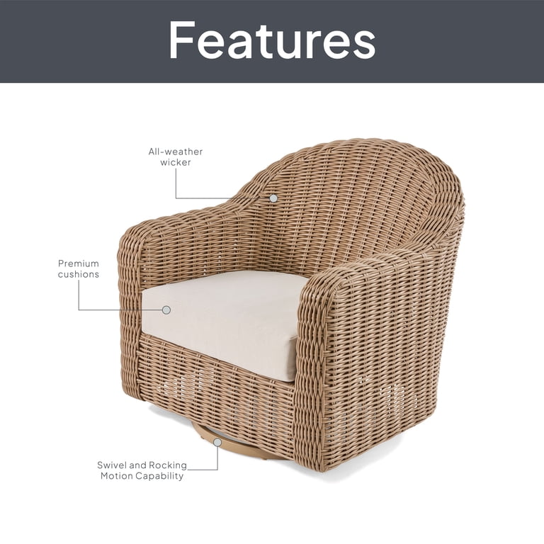 Better Homes & Gardens Bellamy Swivel Glider Chair photo 3