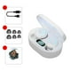 thumbnail image 3 of 2x Auriculares intrauditivos con estuche de carga Estéreo 4 horas de tiempo de conversación Auriculares inalámbricos a prueba de agua Micrófonos para, 3 of 8